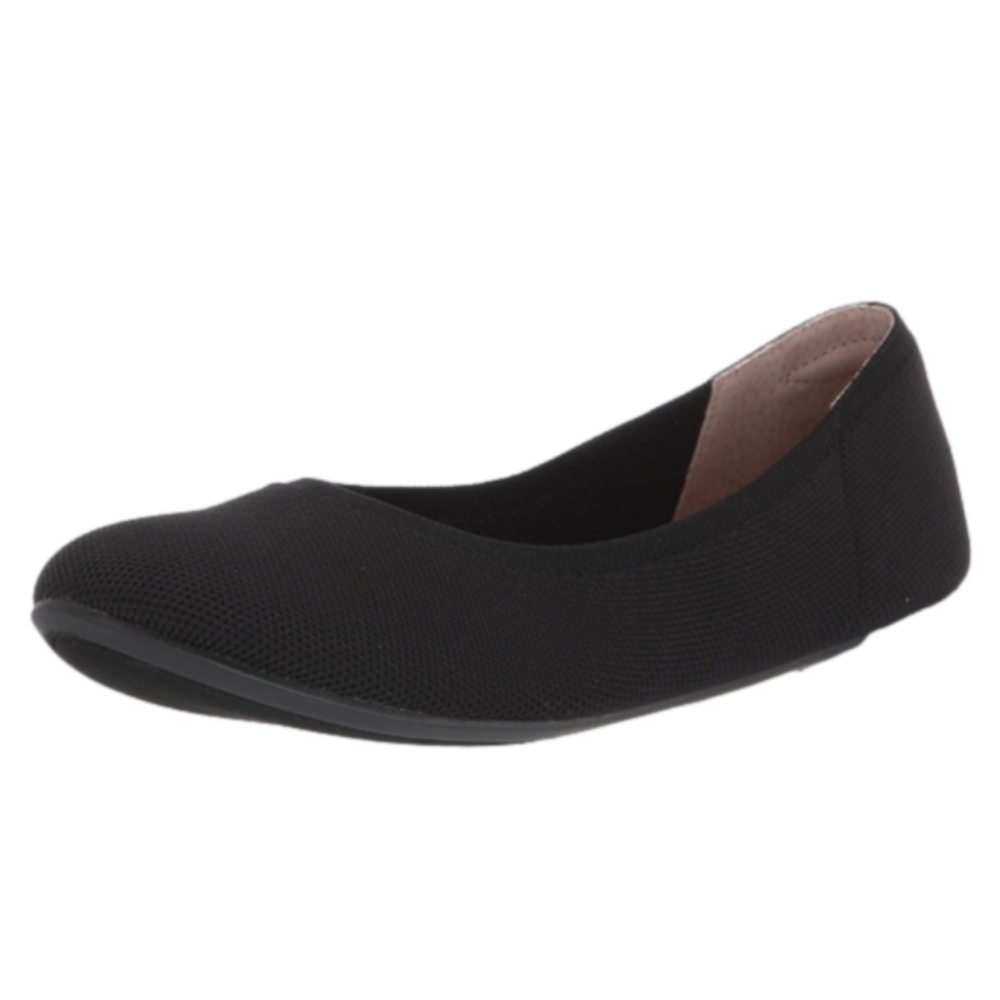 Amazon Essentials Knit Ballet Flats Black